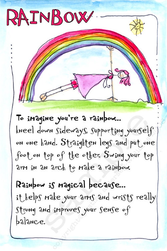 45 printable childrens yoga cards to download for