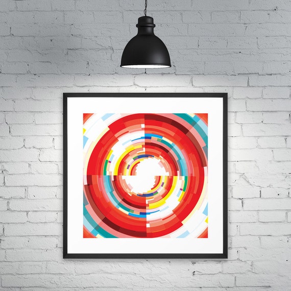 Orbicular Colours - modern illustration and wall art