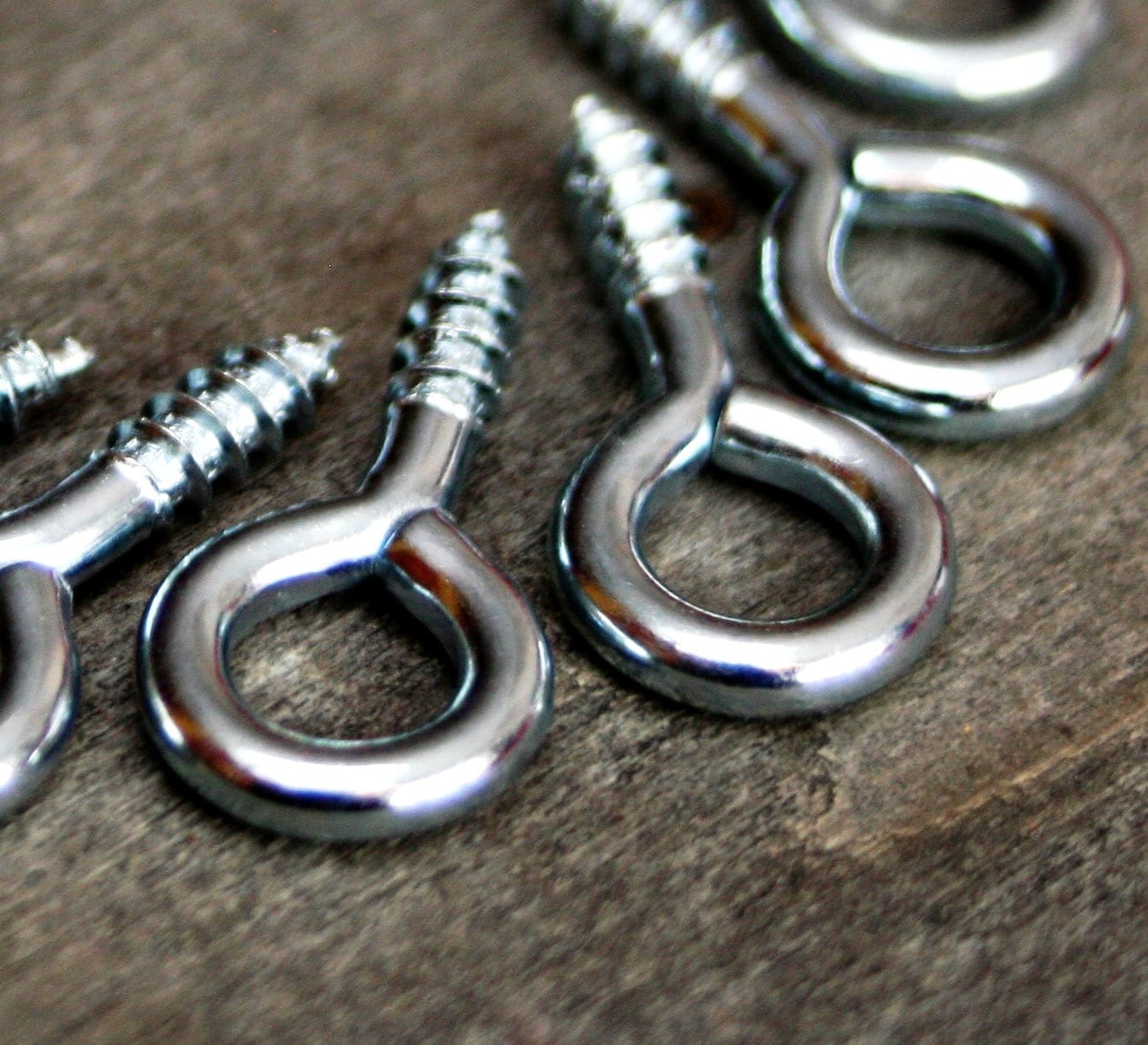 5mm Eye HOOK 10pcs Craft supply Silver finish hook Key hook