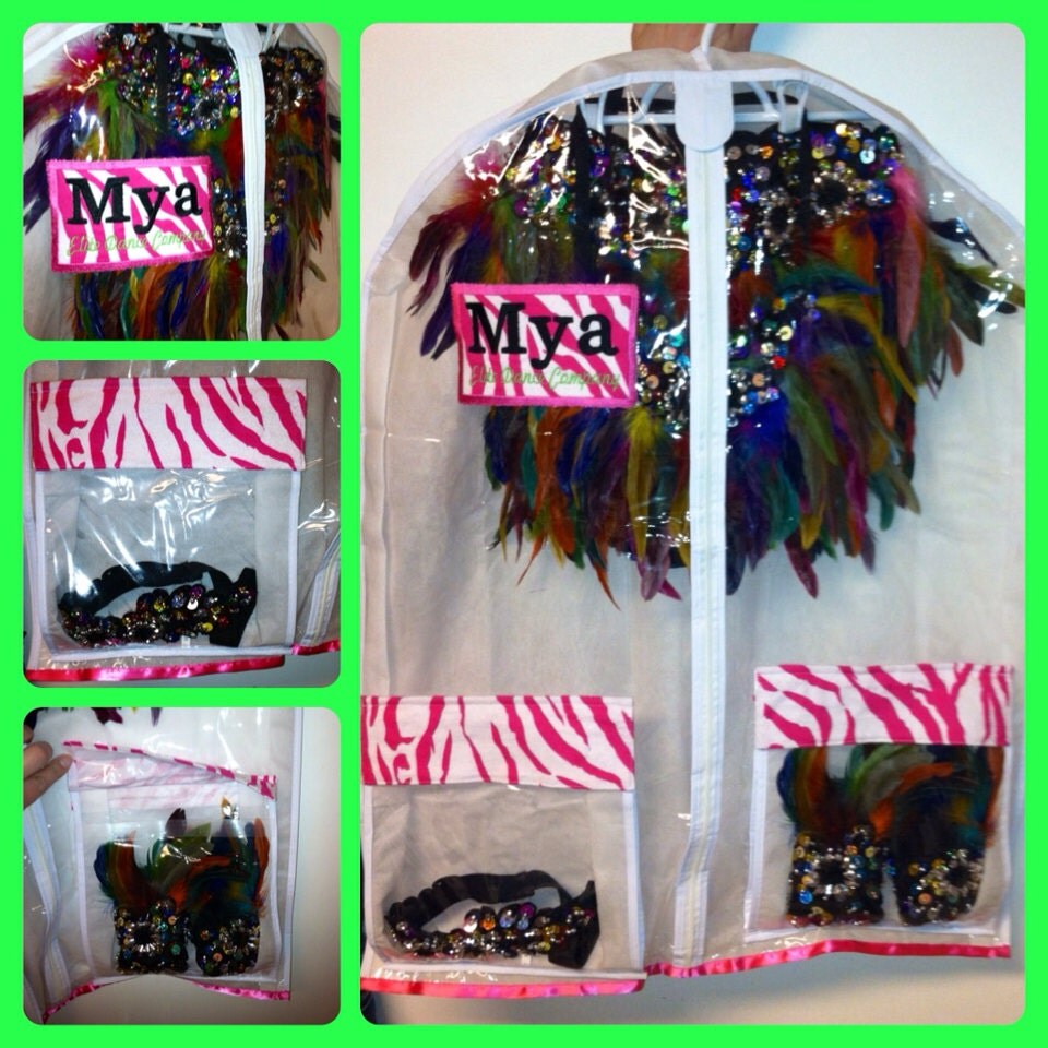 Garment bag custom costume bag dance drama personalized