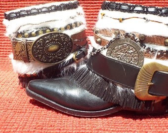 Size 38 Gypsy Boots - Pastel Deer