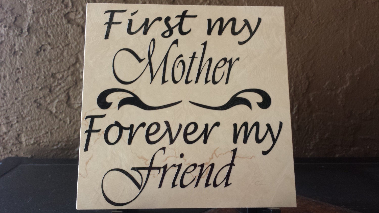 First My Mother Forever My Friend Personalized Decorative