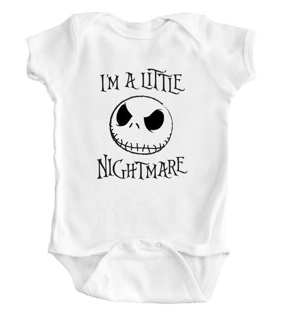 NIGHTMARE BEFORE CHRISTMAS Baby Romper / Creeper / Bodysuit