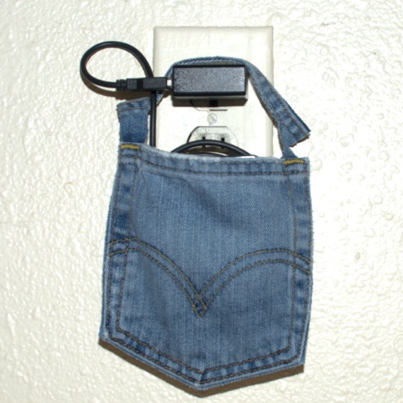 Download Cell Phone Docking Station of Levi's Denim Blue by AustinArtsy