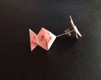 Origami Fish Earrings