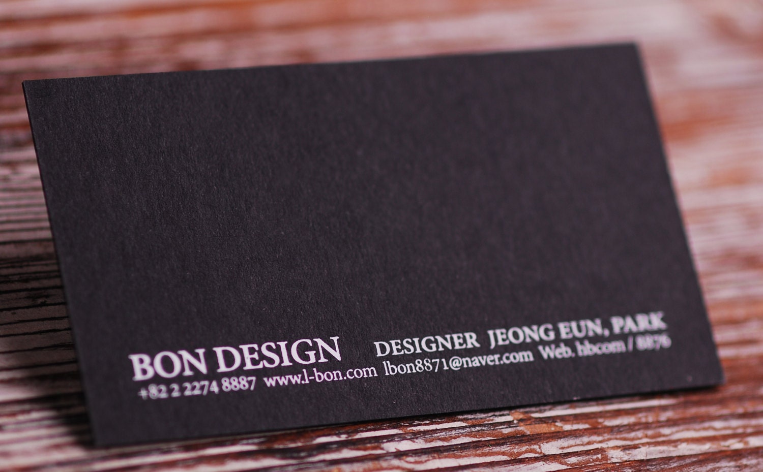 FREE Shipping 100 Customized Business Cards by Letterpress