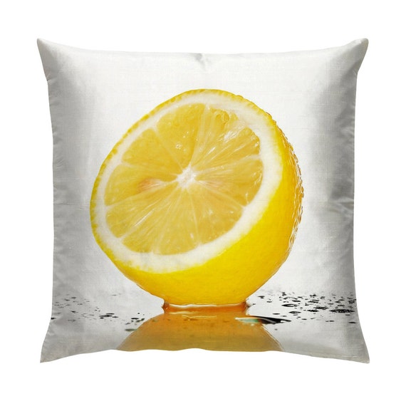 lemon slice cushion