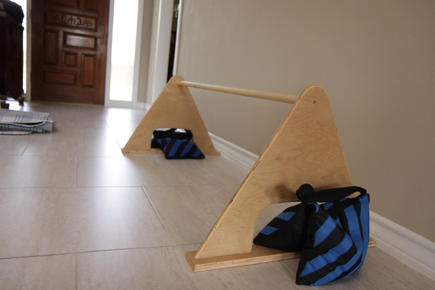 montessori infant pull up bar. This bar is by MoncadaCreations