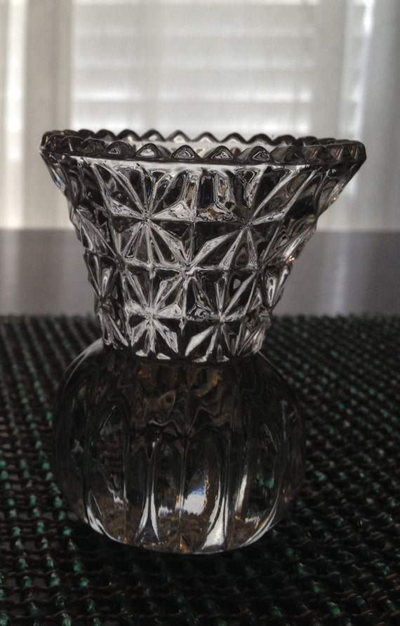 Cut Crystal Bud Vase