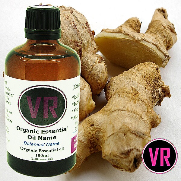 100ml Ginger 100 Pure Organic Essential Oil Zingiber 