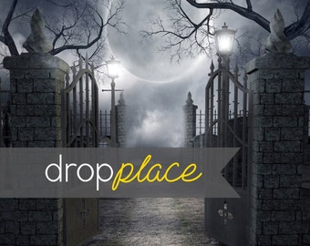 halloween backdrop spooky party background photo booth drop black haunted gates kids costume mini session drop - Halloween Backdrop halloween backdrop spooky party background photo booth drop black haunted gates kids costume mini session drop - Halloween Backdrop