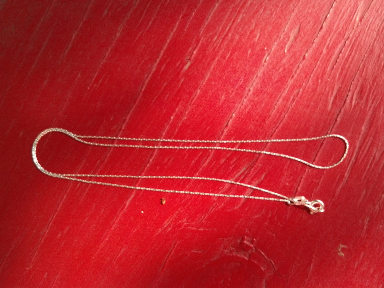 Sterling Silver Chain Necklace 16 inches 18 inches 20