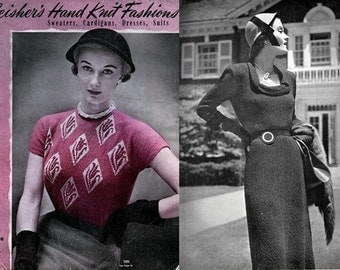 Fleisher's Vol. 88 Hand Knit Fashions 1950
