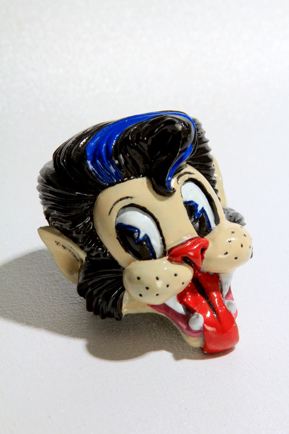 STRAY CAT inspired..shift knob / beer tap handle..rat rod hot