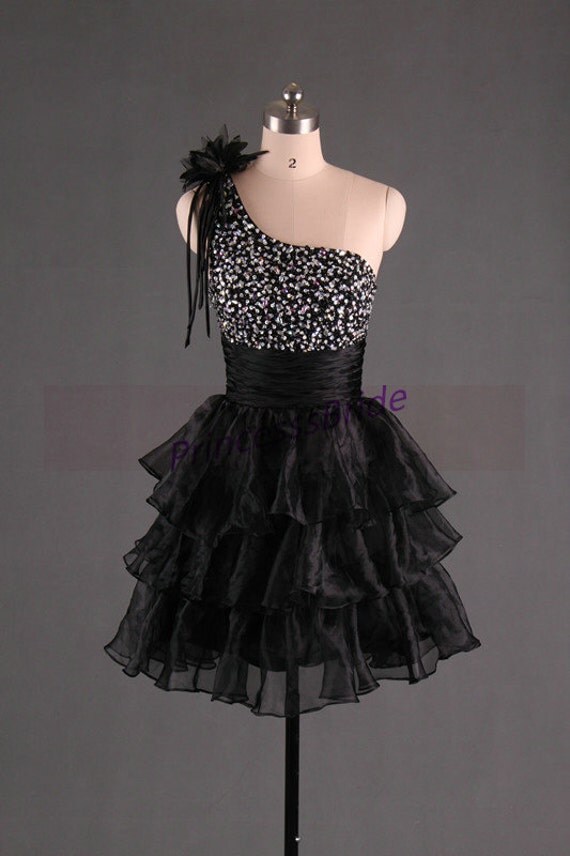 2016 short black tulle homecoming dress under by ...