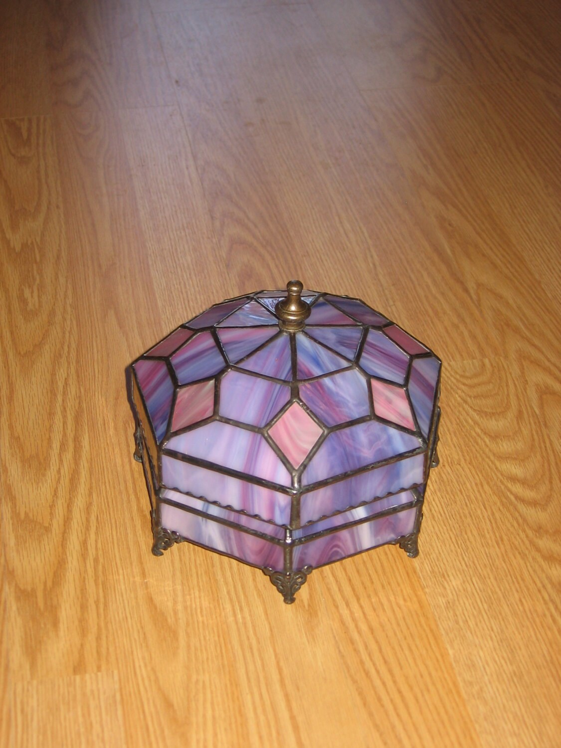 Stained glass keepsake box pdf instructions and pattern