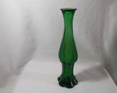 Avon Emerald Green Bud Vase Decanter