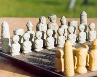 Killyliss Studio Celtic chess set