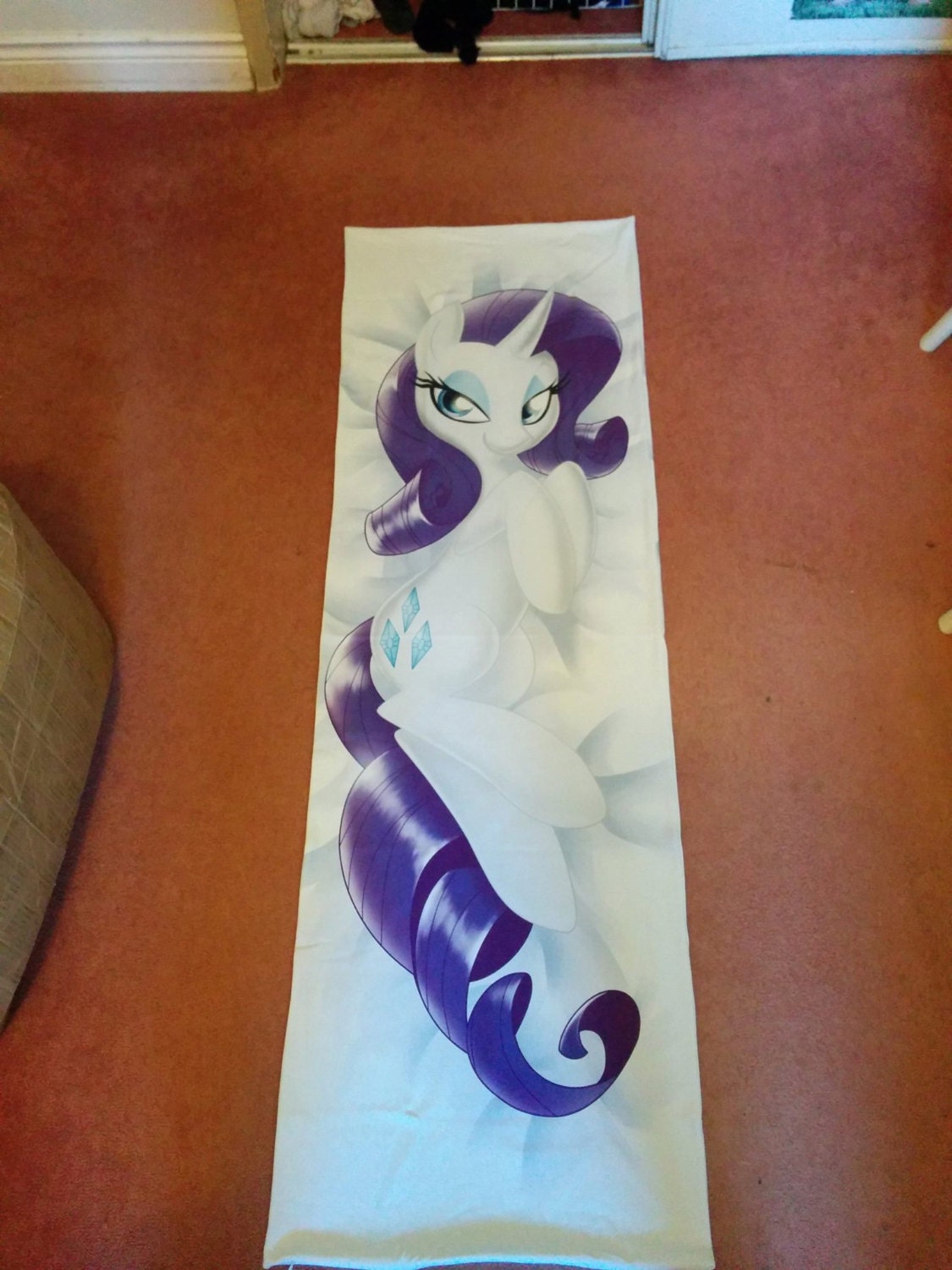 mlp body pillow case