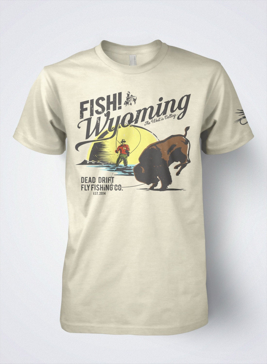 Best selling fishing t shirts for men The Retro by DeadDrift