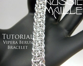 Chain Maille Tutorial - Vipera Berus Bracelet