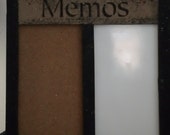 Primitive Reclaimed Repurposed Memo Message Center 