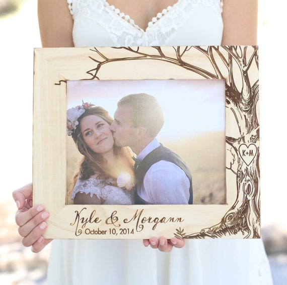 Personalized Rustic Wood Frame by Morgann Hill Designs #MorgannHillDesigns #BraggingBags (Item Number MHD20032) by braggingbags