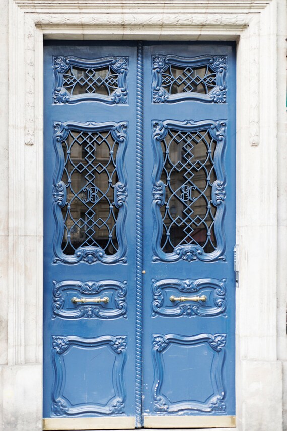 Paris Door Photograph Art Nouveau Door French Travel