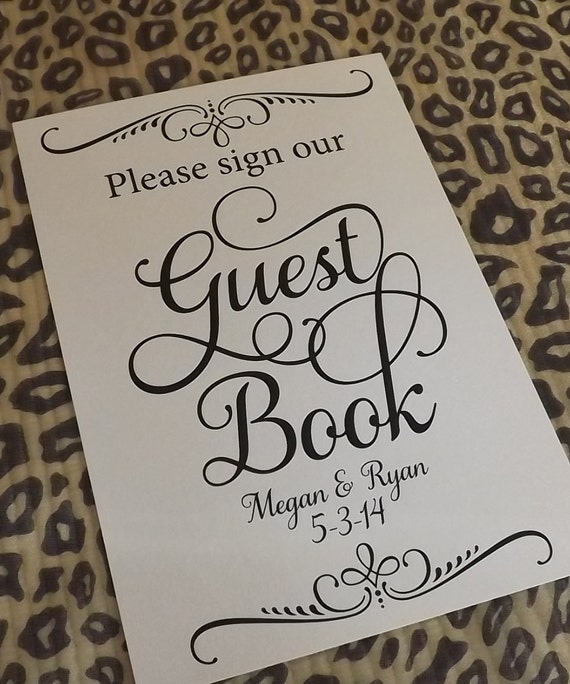 10 sign guest in Alternate Guest  Rustic Sign book  Guest x Please 8  Book rustic wedding, Book