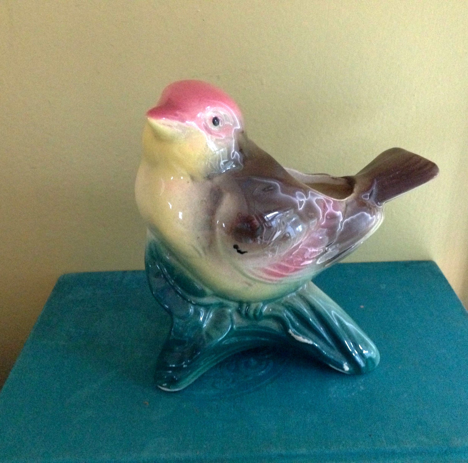 Vintage Bird Planter Vintage Royal Copley Royal Copley Bird