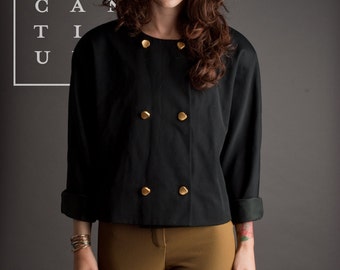 Bloomingdale’s Double Breasted Wool Jacket