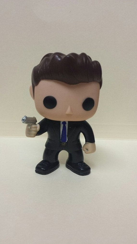 Supernatural Fbi Dean Winchester Custom Funko Pop By Mistyfigs