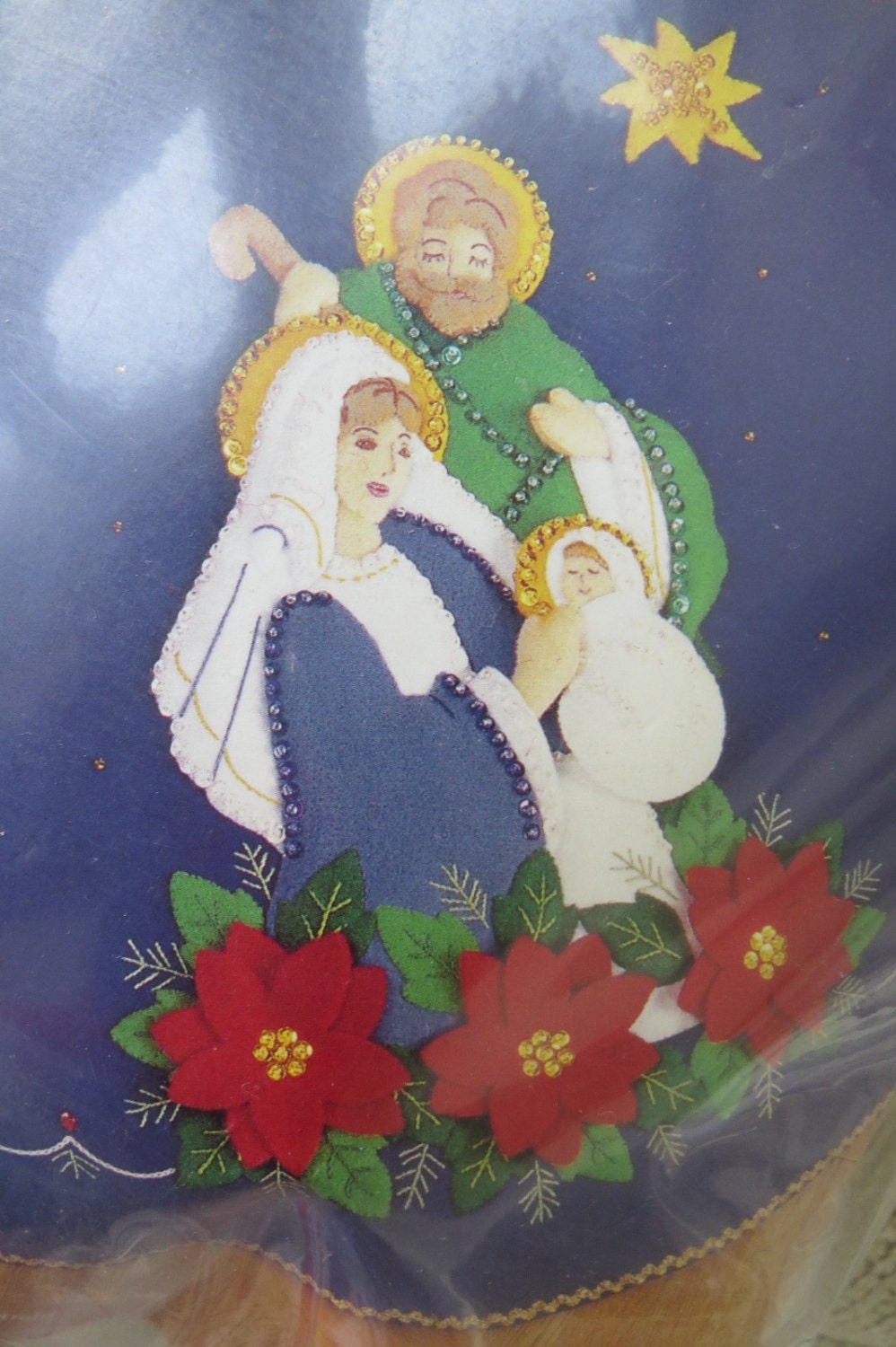 bucilla nativity tree skirt