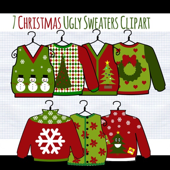 free holiday sweater clip art - photo #6