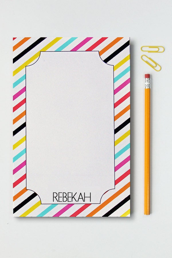 Custom Notepad Personalized Notebook Paper Note Pad Matching