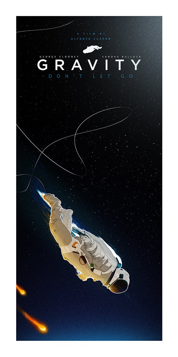 Gravity Movie Poster Art Print