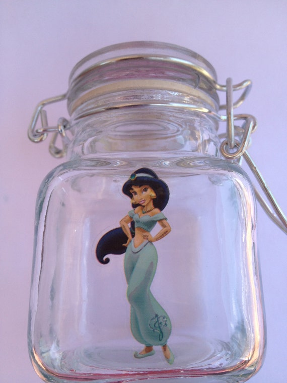 Disney Princess Jasmine Aladdin Trinket Jar. Party Centerpiece
