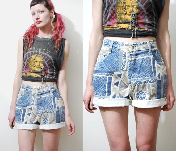 nike 90s print shorts