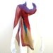 Silk Scarf Wrap Face St Francis of Assisi Quote The Artist