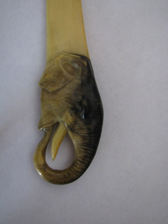 Rare Antique Bakelite ELEPHANT Letter Opener