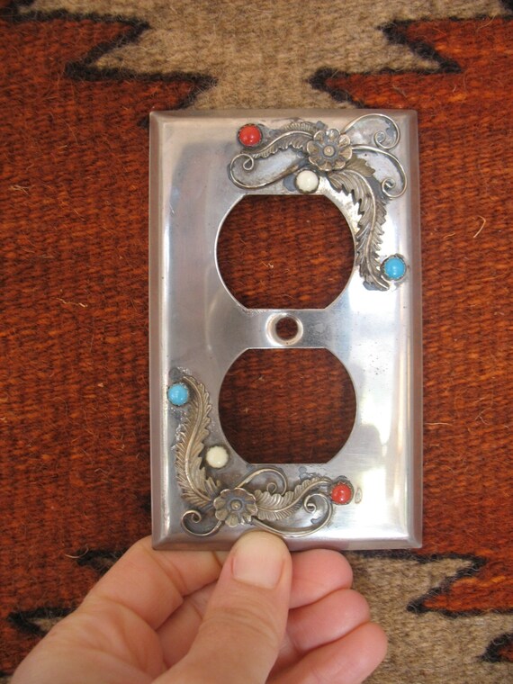 Vintage Southwest Style Home Decor Light Switch Plate Outlet