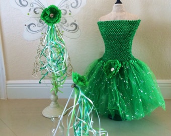 Tinkerbell Costume, Tinkerbell Wings, Fairy Wings, Tinkerbell Tutu, Fairy Costume, Tinkerbell Dress, Fairy Tutu, Tinkerbell Birthday