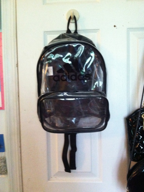 adidas mini backpack transparent