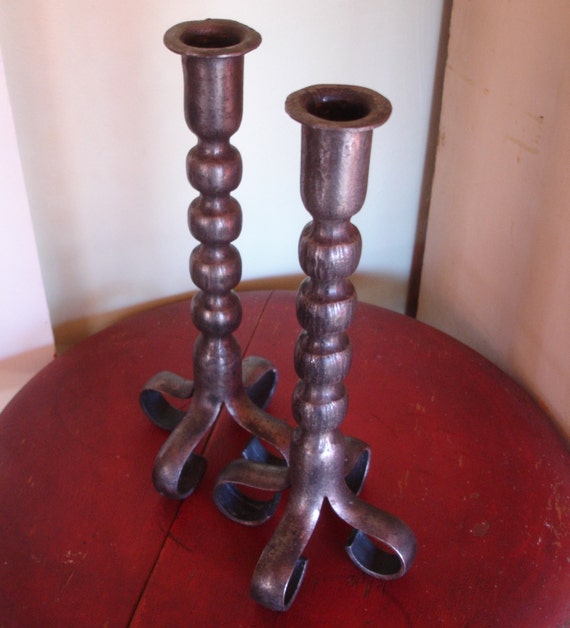 Hand Candlesticks Set of Two