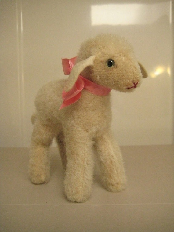 vintage steiff lamb