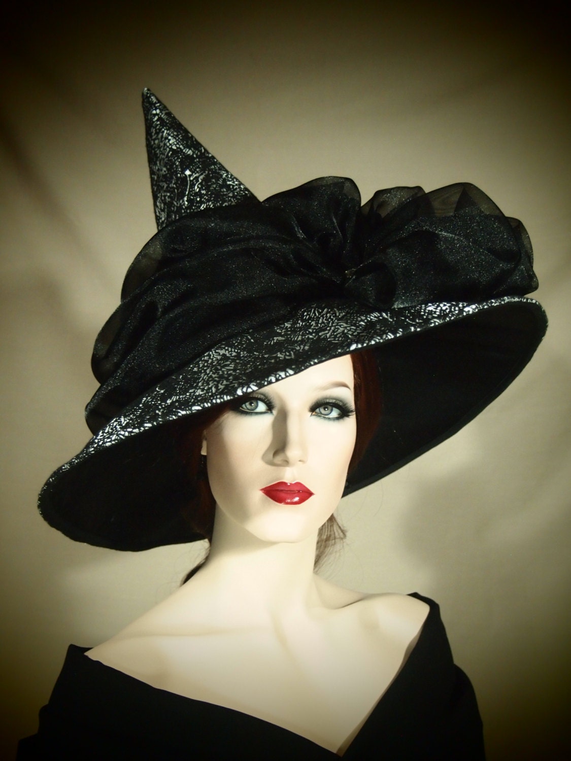 Couture Witch Hat The Catwalk One of a Kind