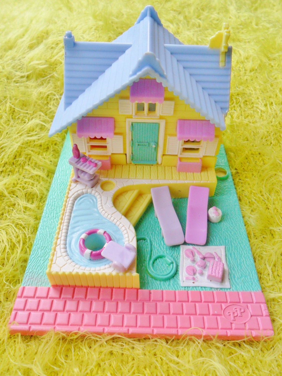 Vintage Retro 1993 80s 90s Pastel Polly Pocket Summer House