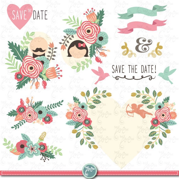 flower clipart for wedding invitations - photo #15