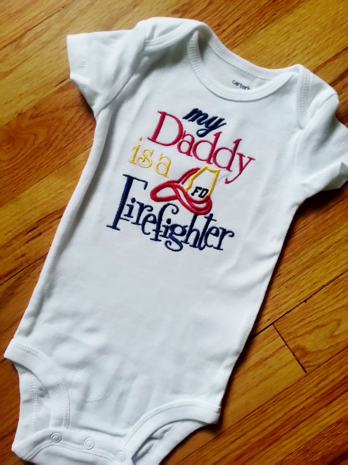 my daddy is a firefighter shirt