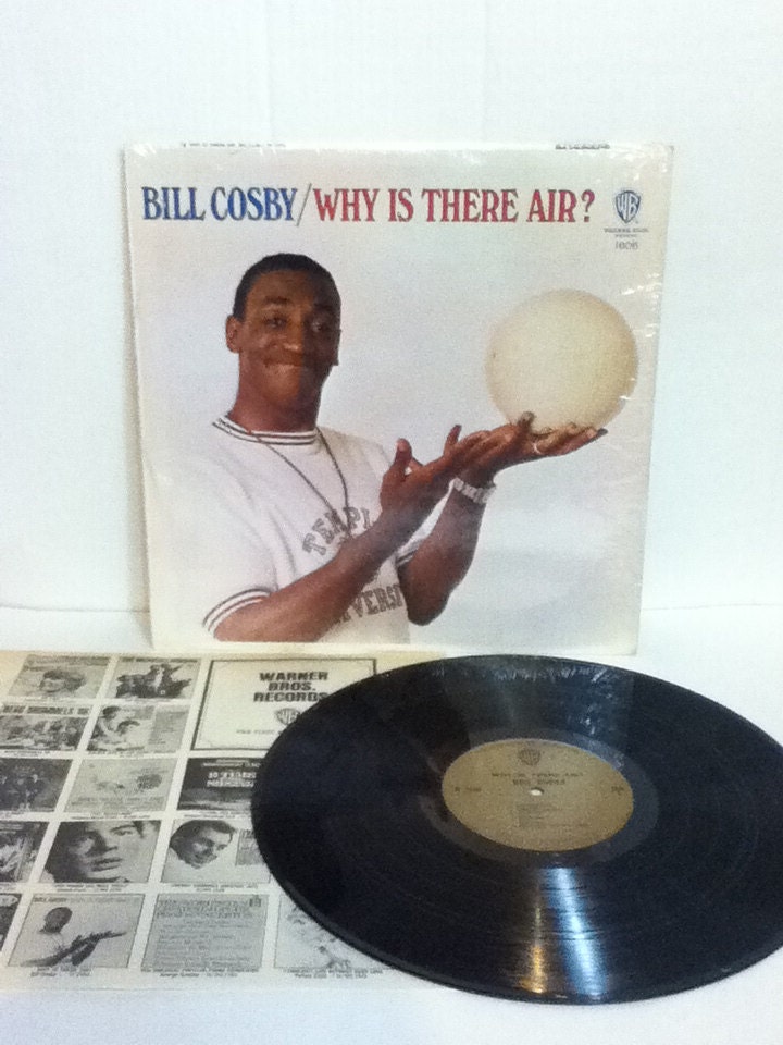 Bill Cosby Why Is There Air Vintage Vinyl 33 LP Record Album